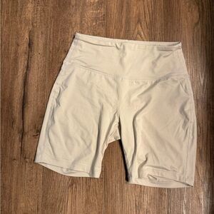 Zennana large tan biker shorts